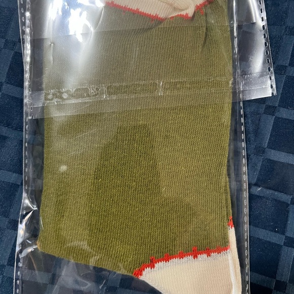 Cactus Jack, by Travis Scott socks olive cream with red cactus jack - Picture 4 of 5